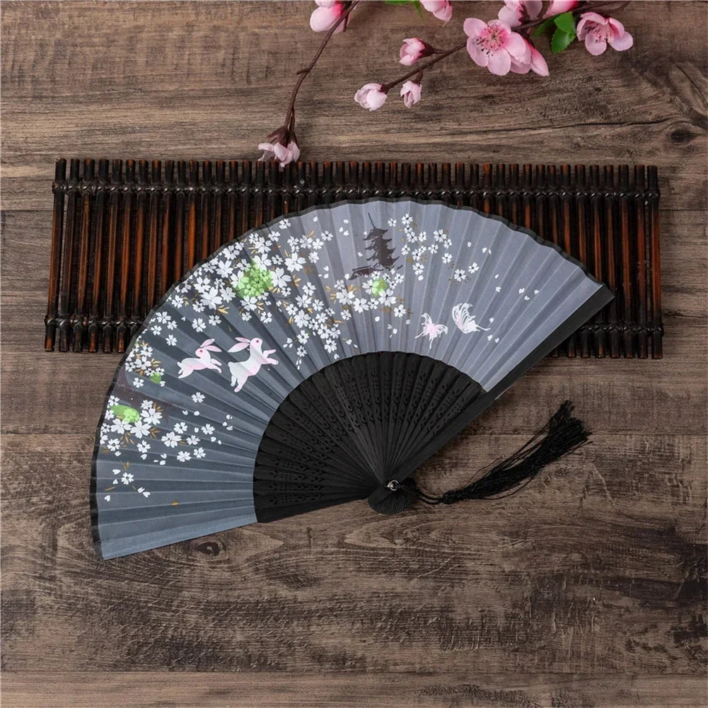 Sakura Blossom Hand Fan