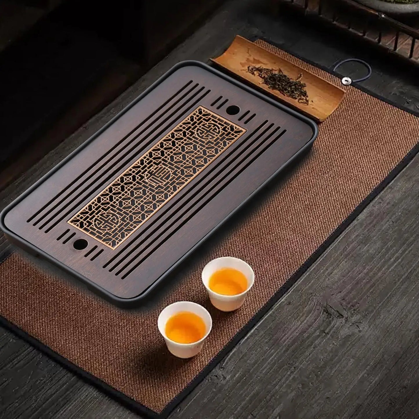 Bamboo Tea Tray 