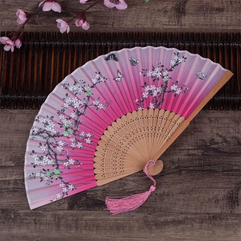 Sakura Blossom Hand Fan