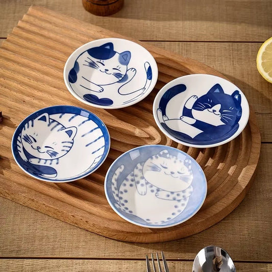 Maneki Neko Sauce Plates